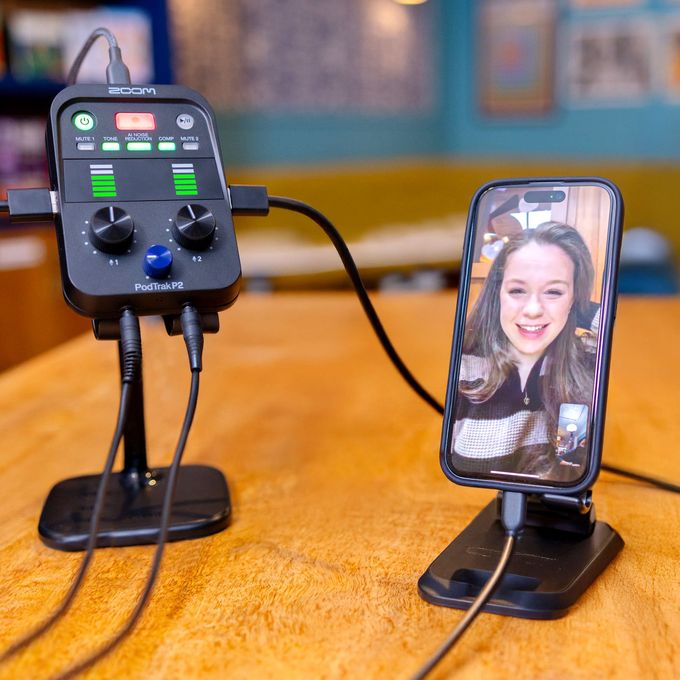 PodTrak P2 Podcast Recorder | Buy Now | ZOOM
