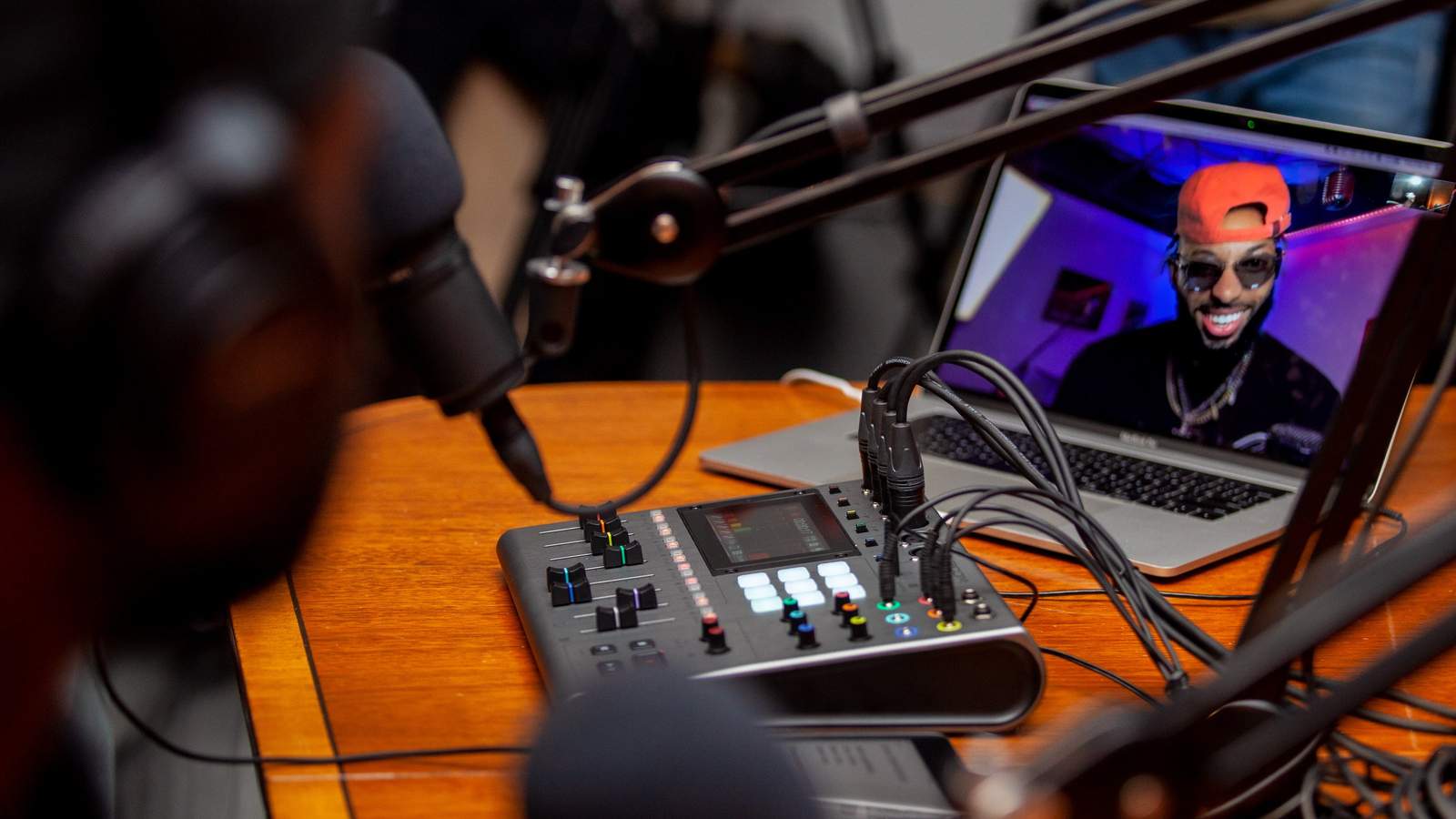 Podcasting with the P8