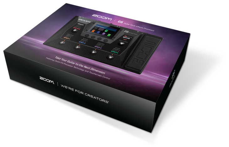 G6 Guitar Processor | Buy Now | ZOOM