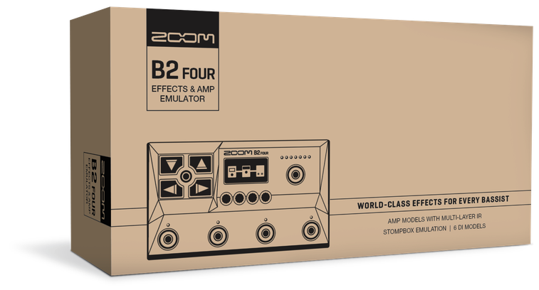 B2 FOUR Effects & Amp Emulator | ZOOM