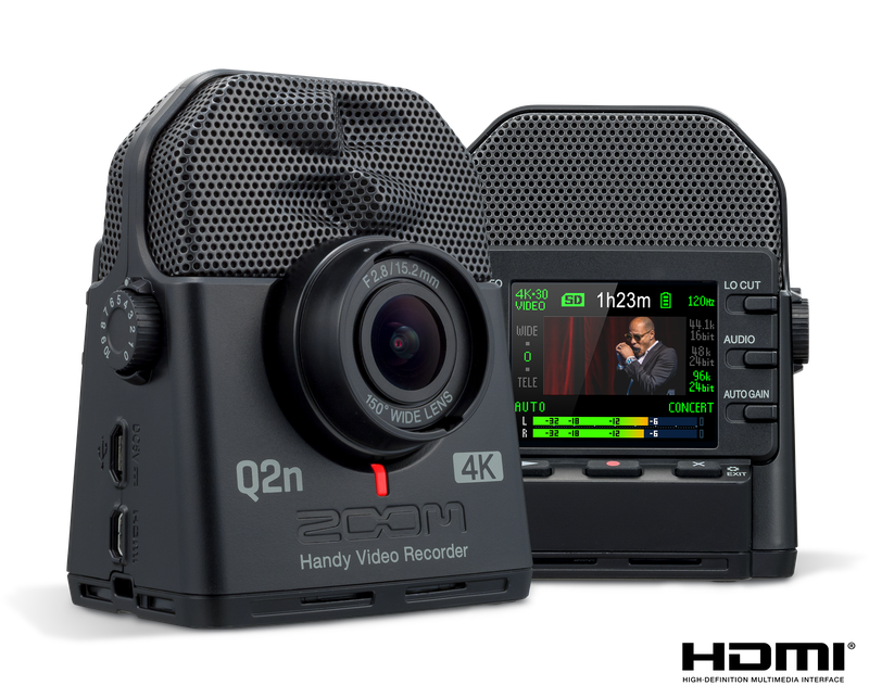 Zoom Q2n-4K ハンディビデオレコーダー Q2n-4K Video Recorder | Buy Now | ZOOM