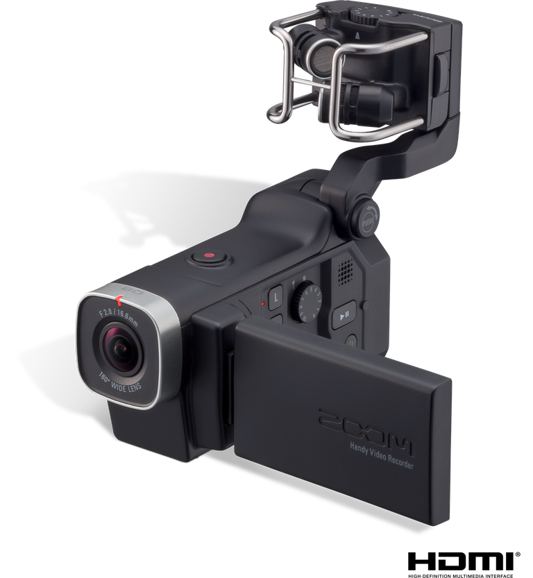 ZOOM Zoom Q8n-4K Cámara De Video 4K Con Captura de Audio Profesional