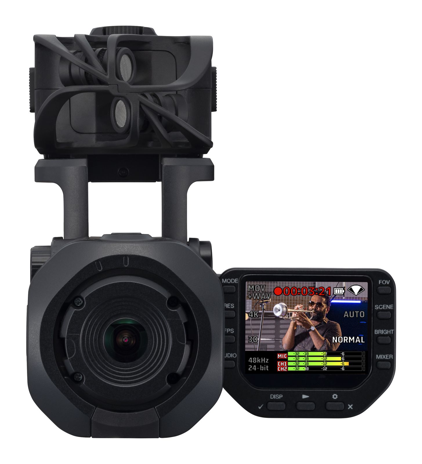 ZOOM Q8n-4K ハンディビデオレコーダー Q8n-4K Handy Video Camera | ZOOM