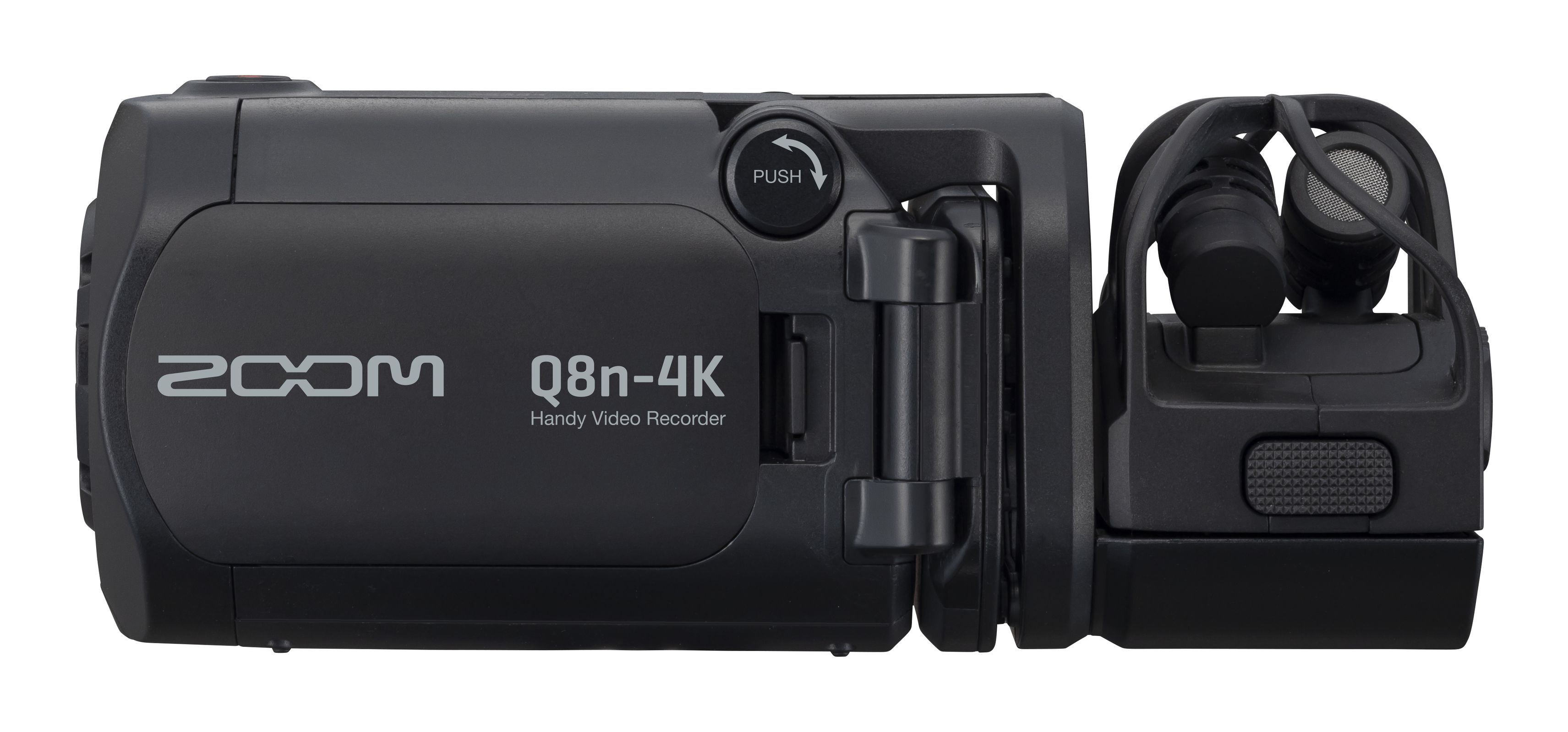 Q8n-4K ZOOM コンパクトマイク ウィンドシールド付き