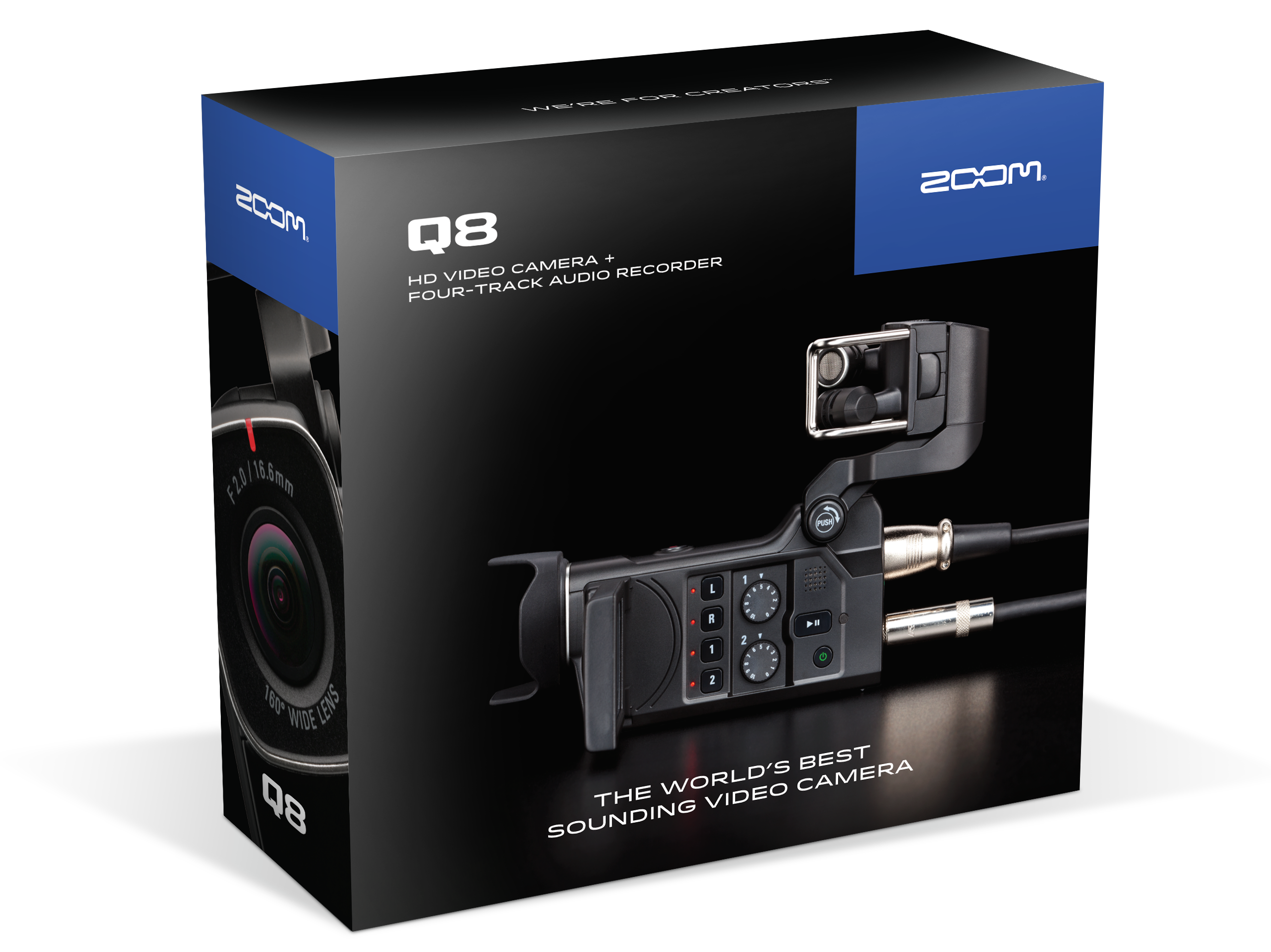 zoom audio recorder on camera