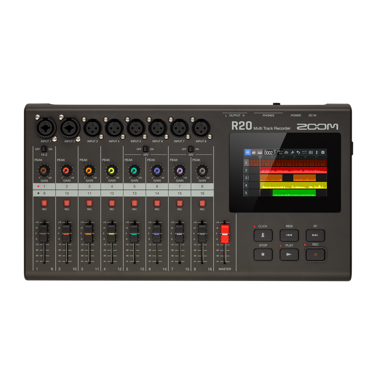 R20 with Headphones