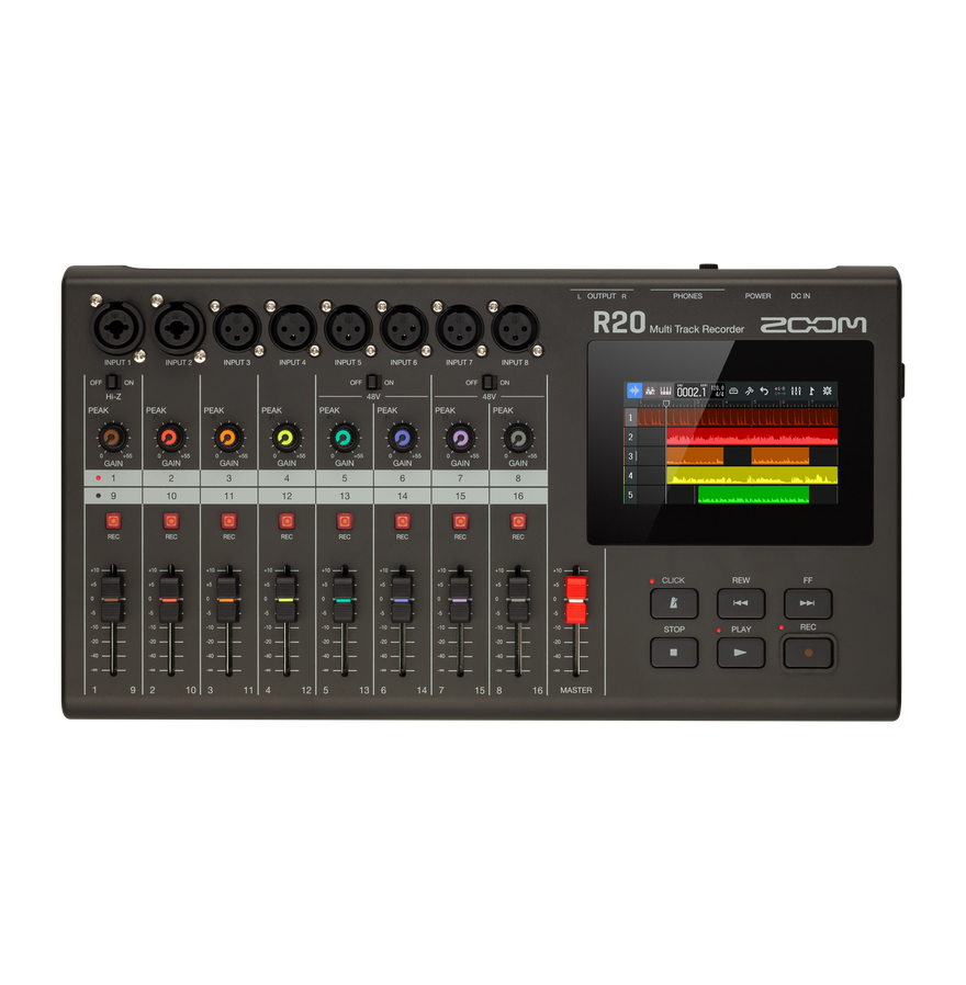R20 Multi Track Recorder | Buy Now | ZOOM