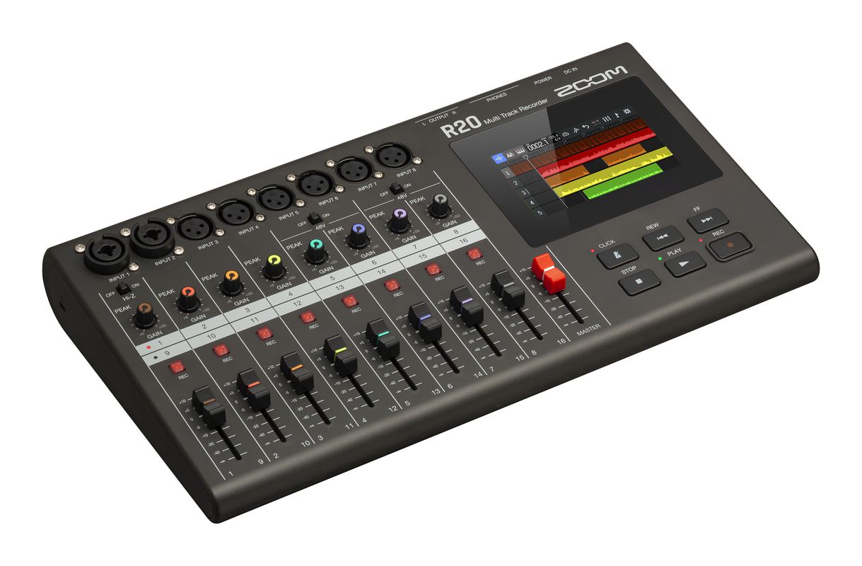 ZOOM】HD8 マルチトラックレコーダー MTR 動作確認済 楽器・機材