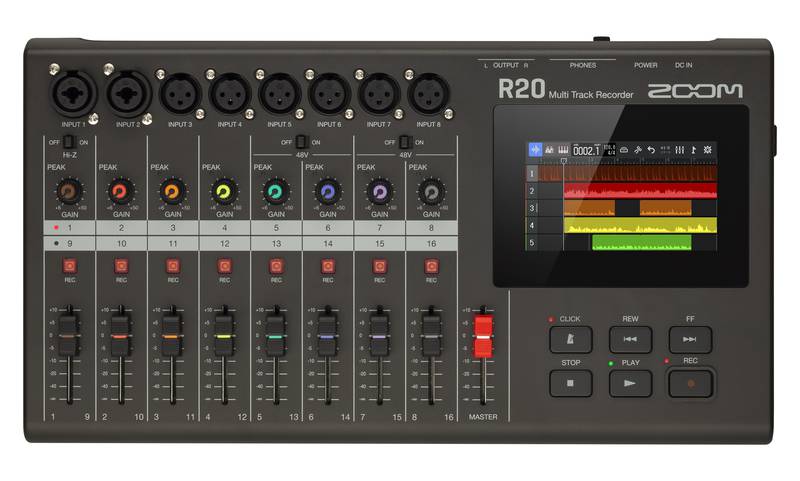 R20 Multi Track Recorder | Buy Now | ZOOM