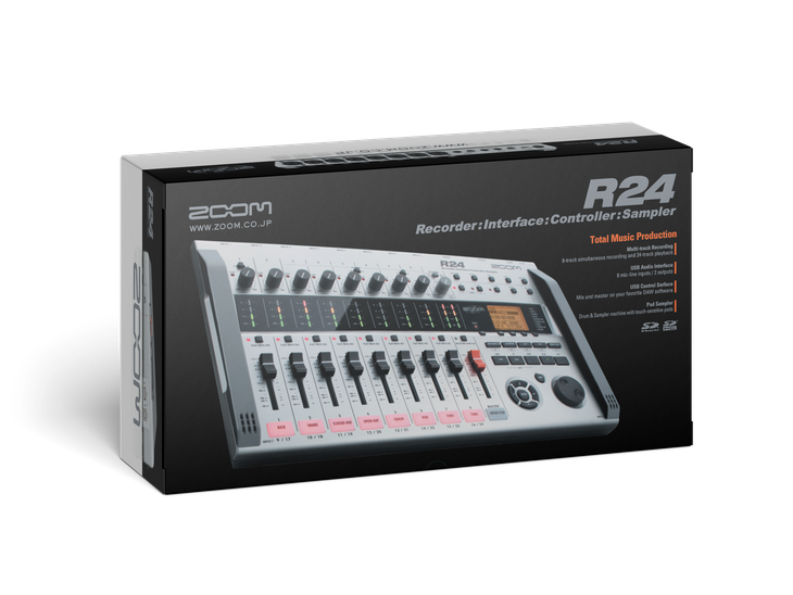 R24 Recorder : Interface : Controller : Sampler | ZOOM