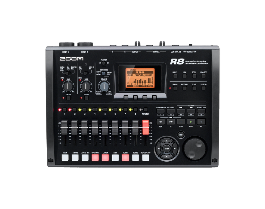 生産終了品】 ZOOM R8 マルチトラックレコーダー DTM