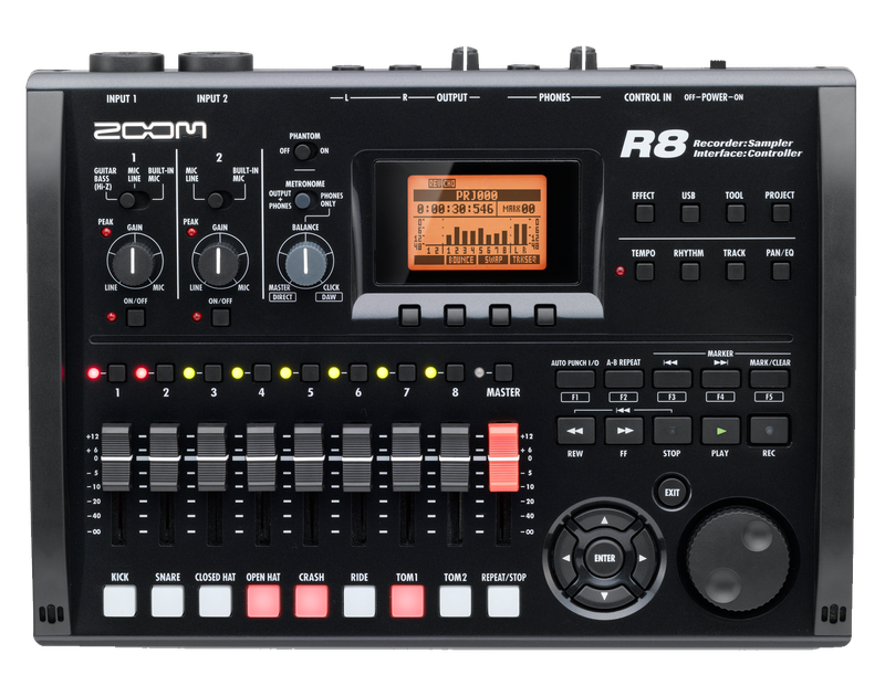ZOOM R8 レコーダー・インターフェース・コントローラー(中古品)