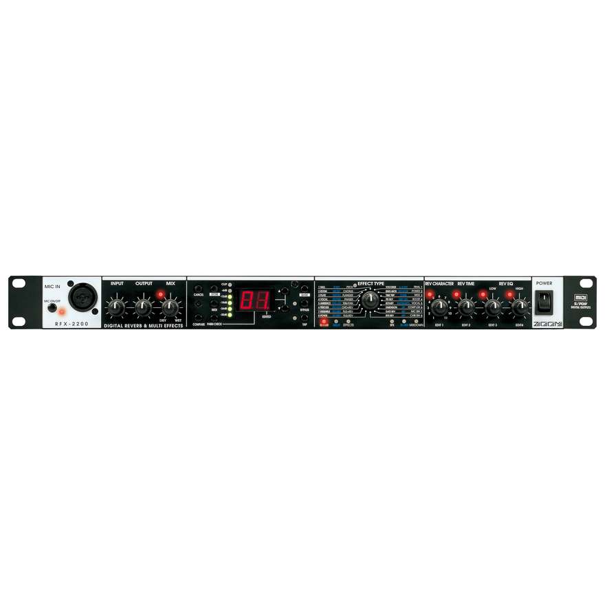 ZOOM RFX-2000 ラックマウントエフェクター Zoom RFX-2000 | Zoom