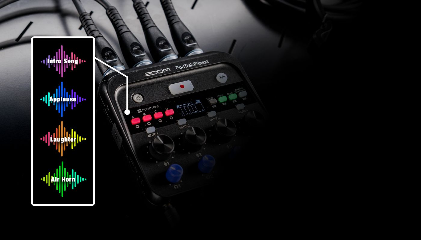 PodTrak P4next | ZOOM