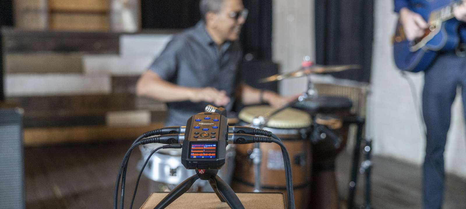 Recording a band performance with H6essential