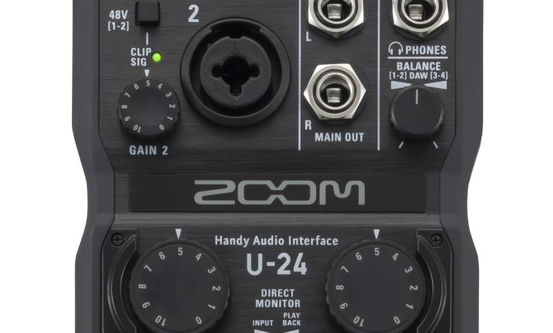 U-24 Handy Audio Interface | ZOOM