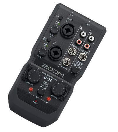 U-24 Handy Audio Interface | ZOOM