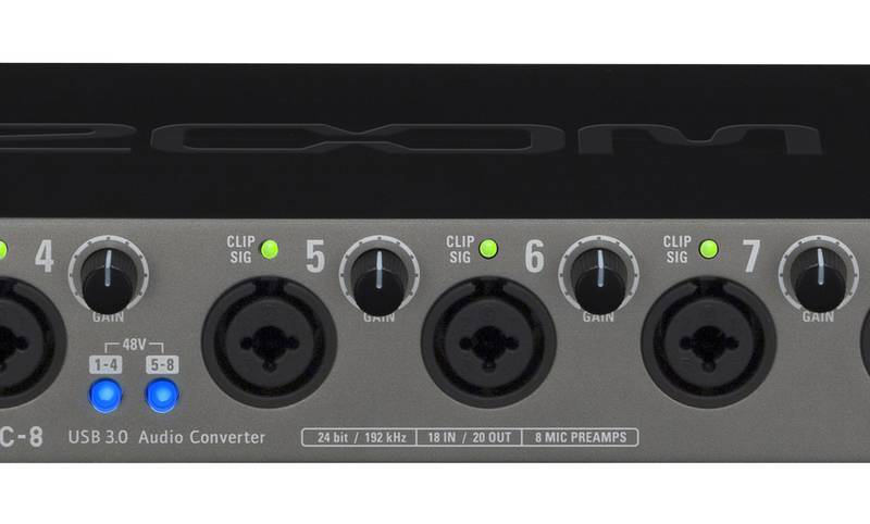 UAC-8 USB Audio Interface | ZOOM