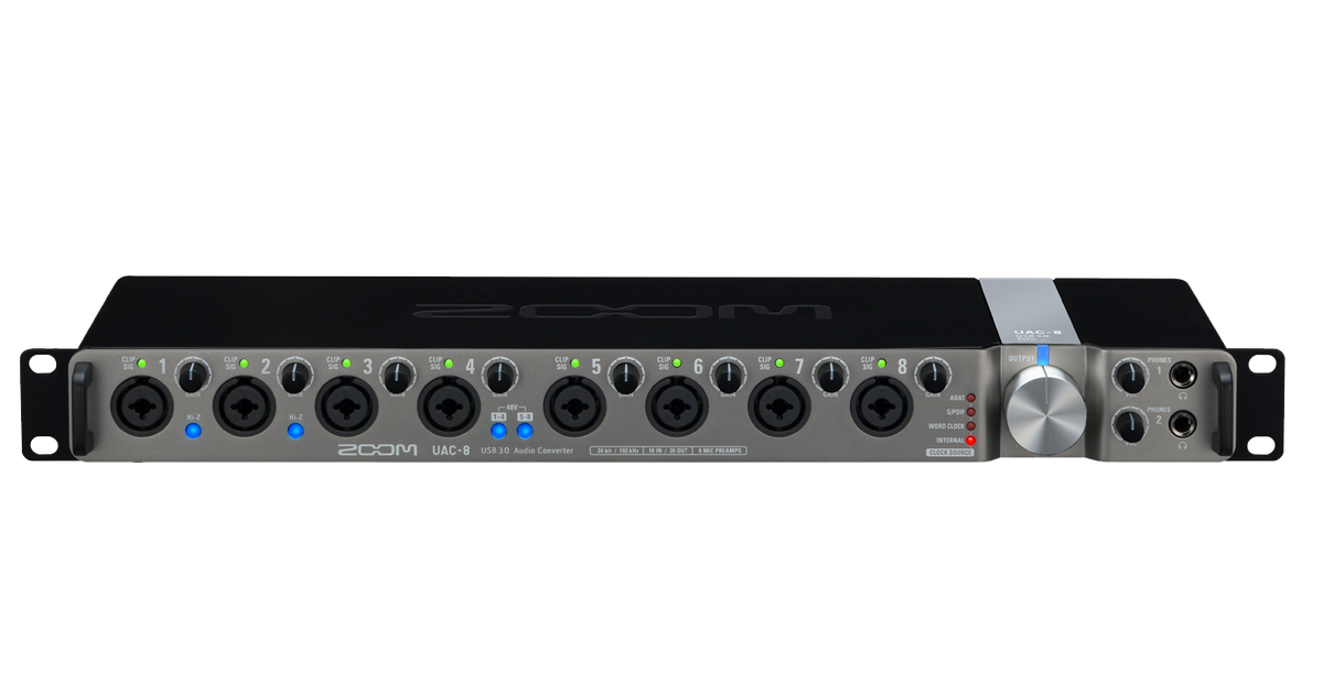 UAC-8 USB Audio Interface | ZOOM