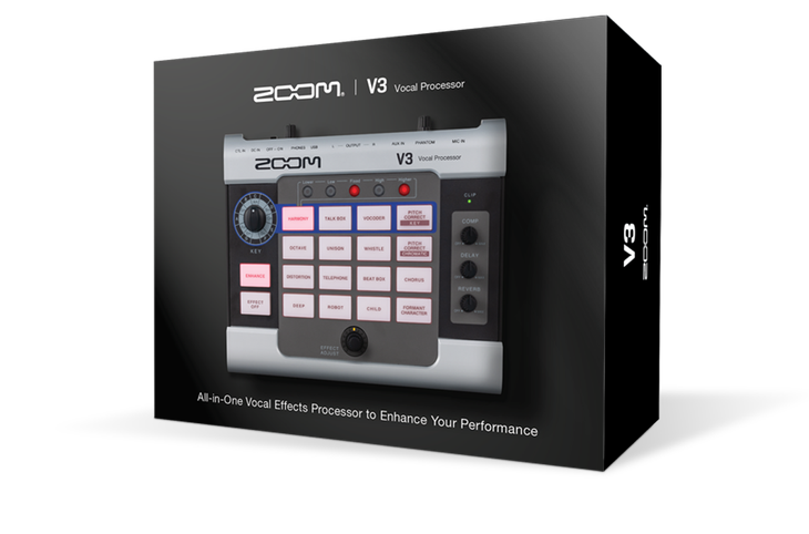 ZOOM V3 vocal processor