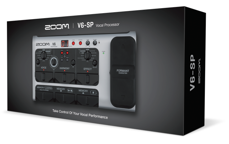 The Zoom V6-SP in a box.