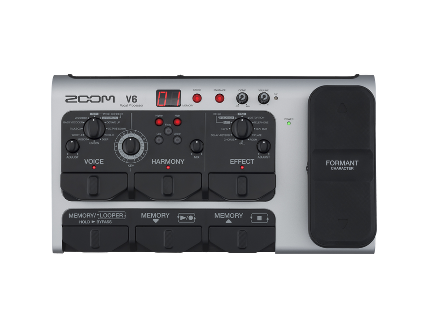 ZOOM　ボーカルプロセッサー　V6 動作確認ずみ　美品　SGV-6セット ZOOM ボーカルプロセッサー V6 動作確認ずみ 美品 SGV-6セット