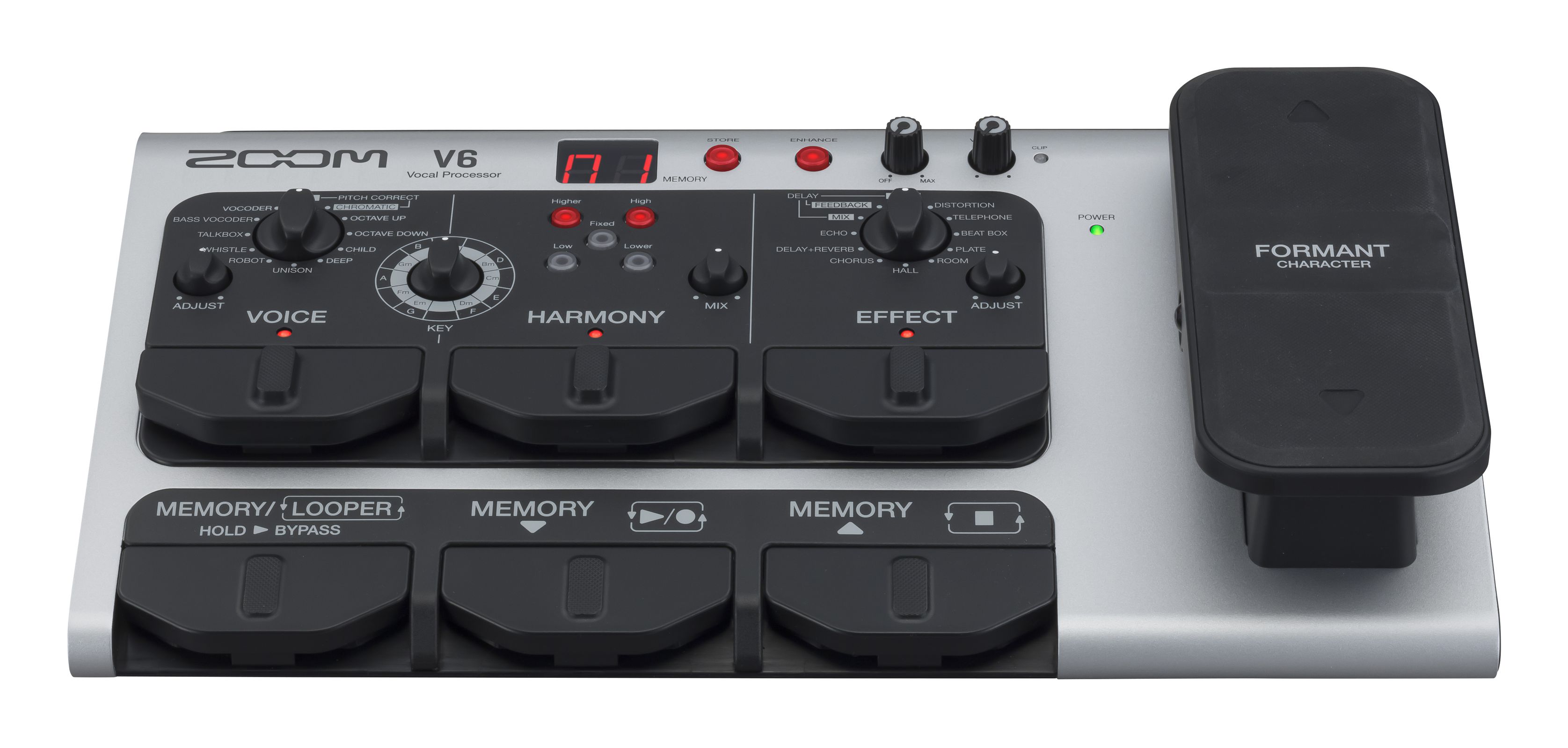 ZOOM ズーム V3/V6用超指向性ボーカルマイク SGV-6 : セレクト