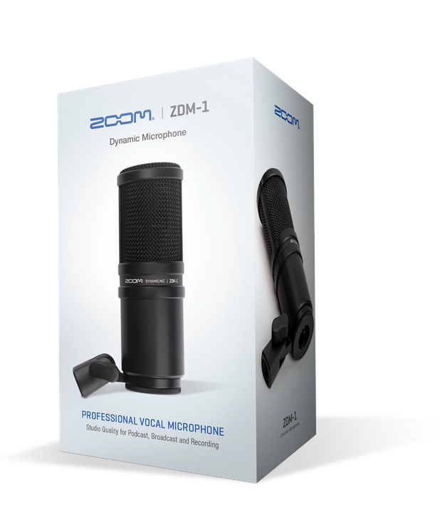 Zoom ZDM-1PMP Podcast Mic Pack - Boullard Musique