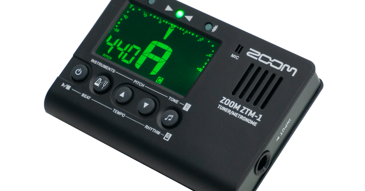ZTM-1 Tuner / Metronome | Buy Now | ZOOM