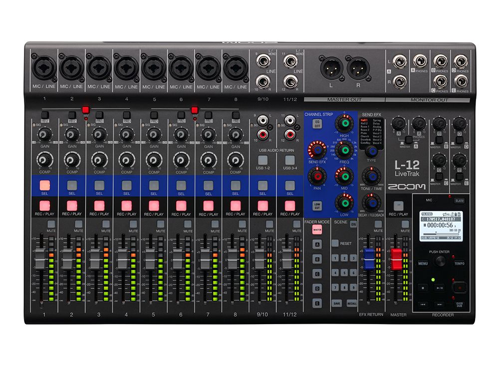 LiveTrak L-12 | Buy Now | ZOOM