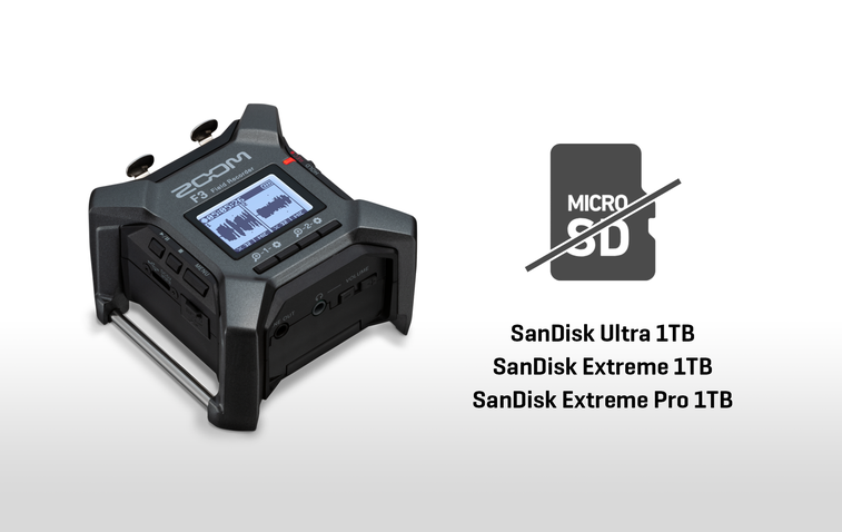 SanDisk Ultra / Extreme Pro 1TB microSDXCカード使用時の不具合 ...