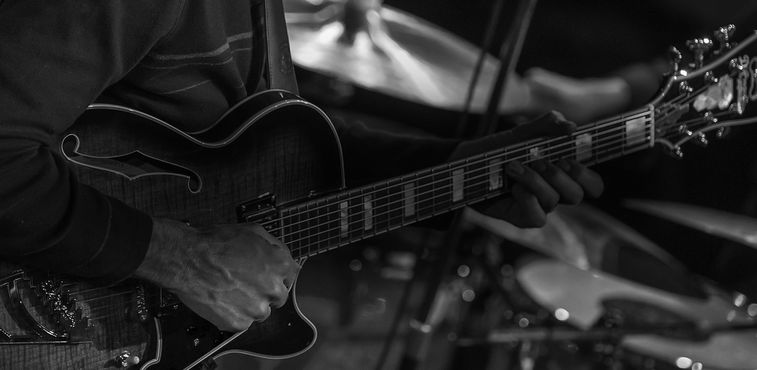 guitar close up