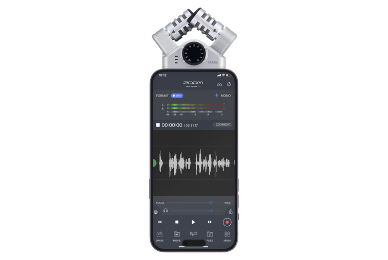 iQ6 iOS Stereo Microphone | ZOOM