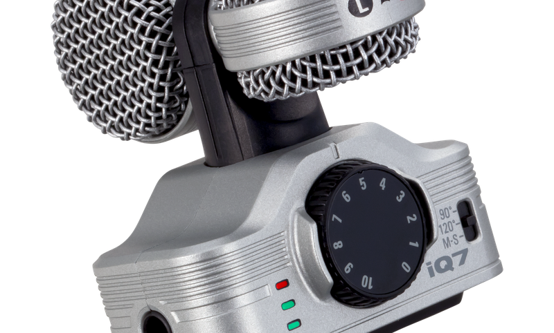 iQ7 Mid-Side Stereo Microphone for iOS | ZOOM