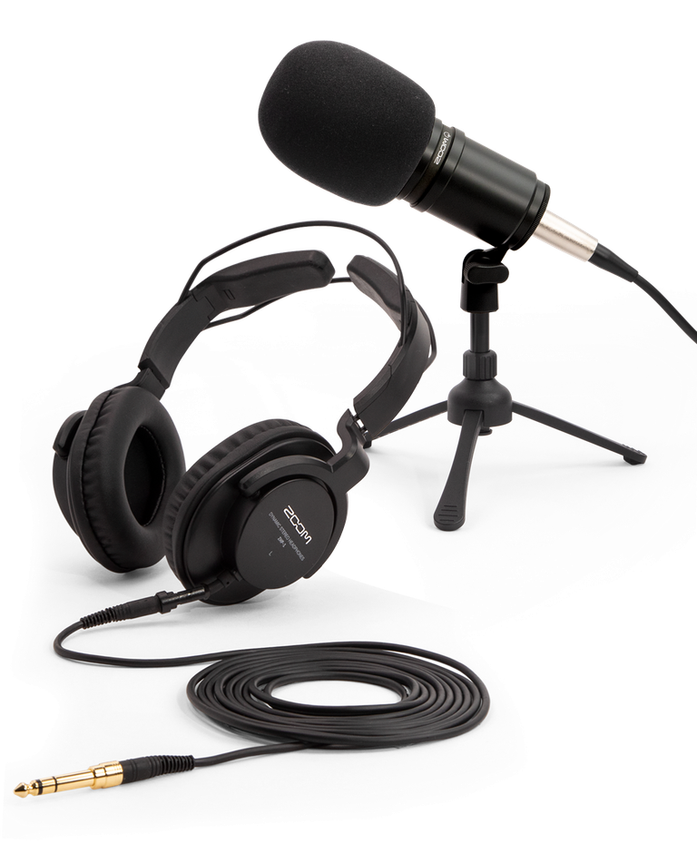 Paquete De Microfono Para Podcast Zoom Zdm-2 - FeedBack Store