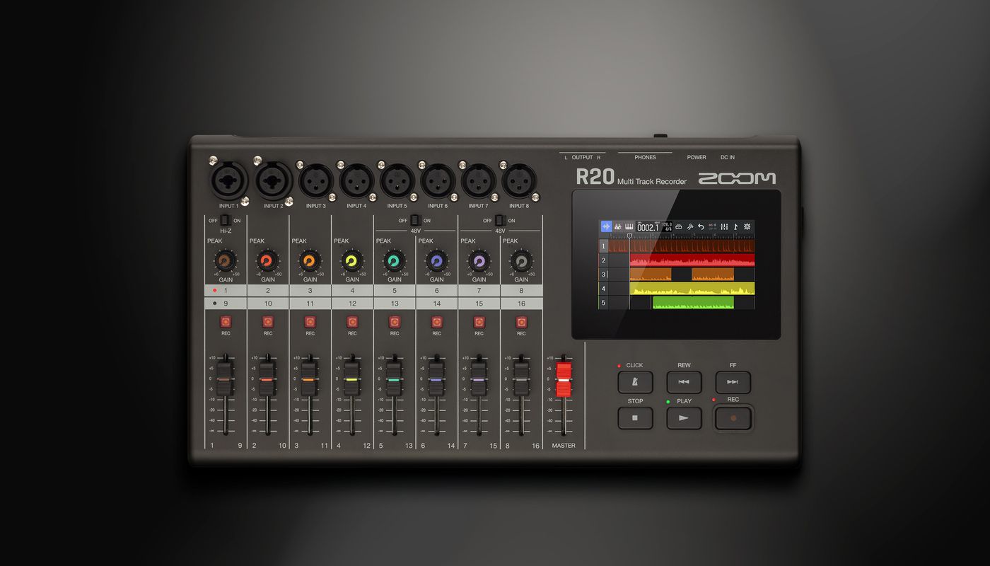 ZOOM R20 Multi Track Recorder | ZOOM