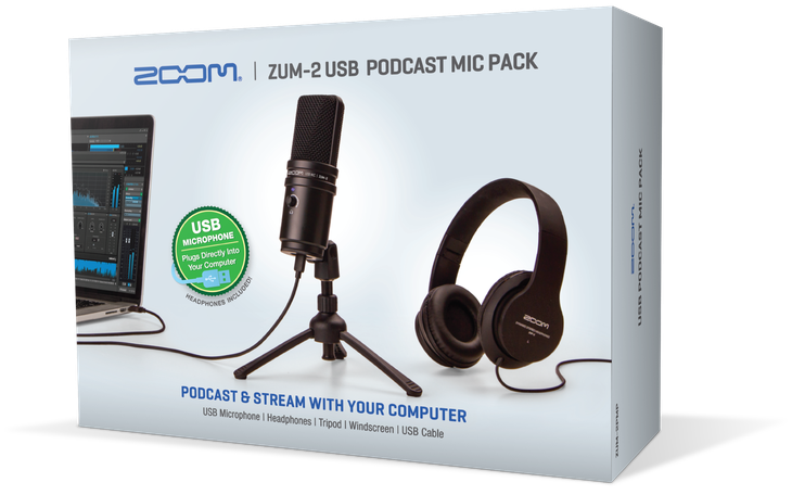 ZUM-2 USB Podcast Mic Pack, Buy Now