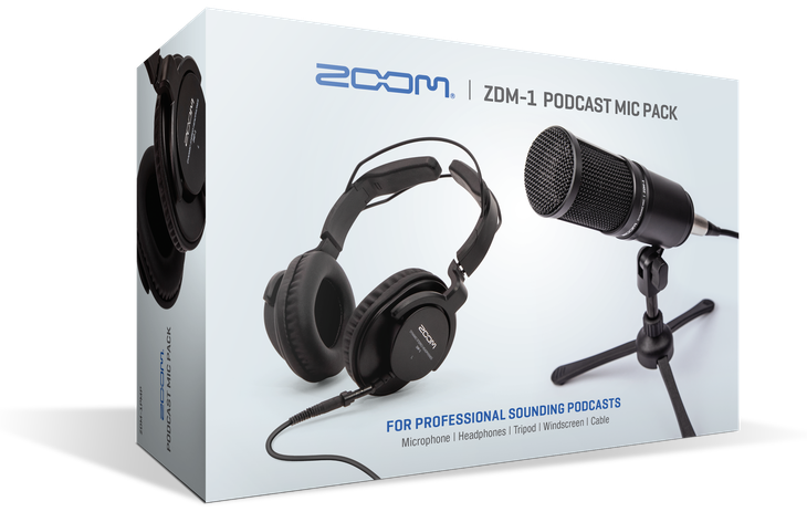 ZDM-1 Podcast Mic Pack | Buy Now | ZOOM