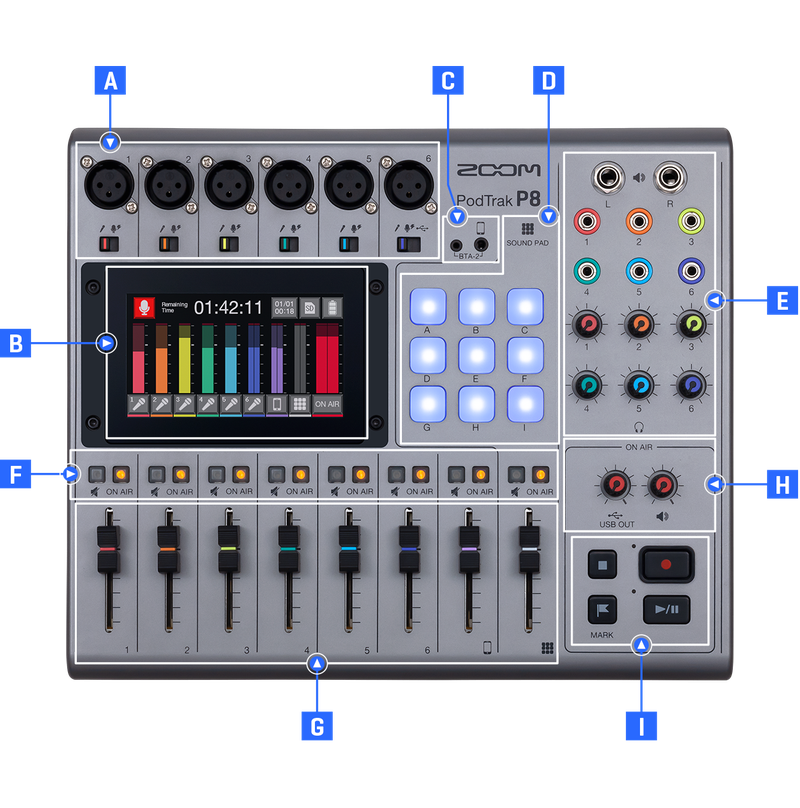 PodTrak P8 | ZOOM