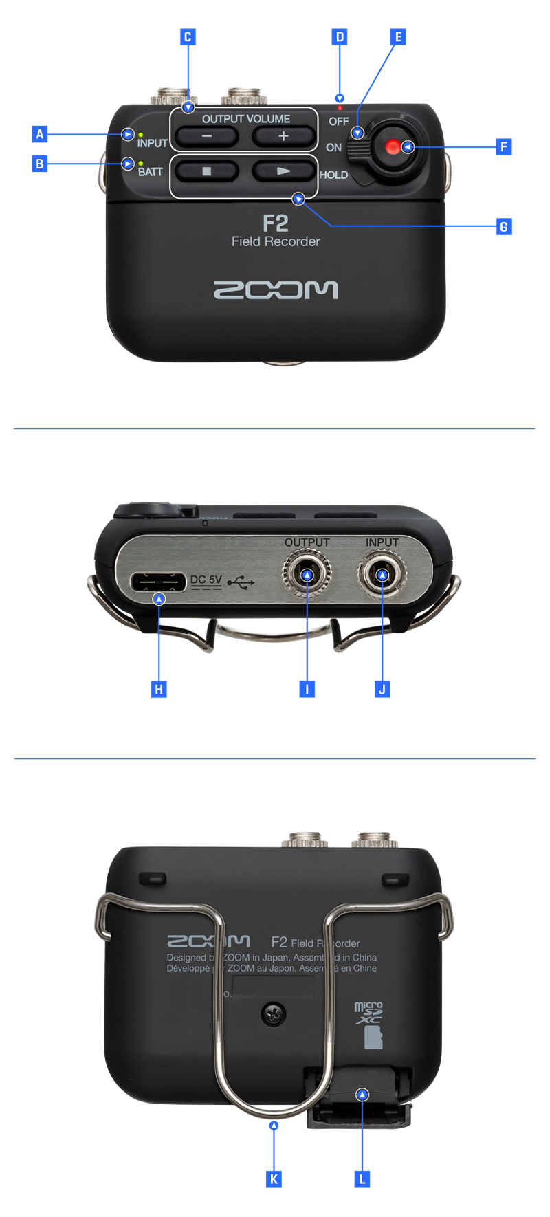 F2 Field Recorder | Buy Now | ZOOM