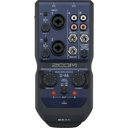 U-24 Handy Audio Interface | ZOOM