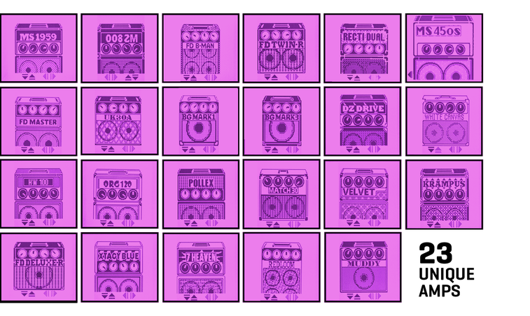 23 Zoom Amp Models