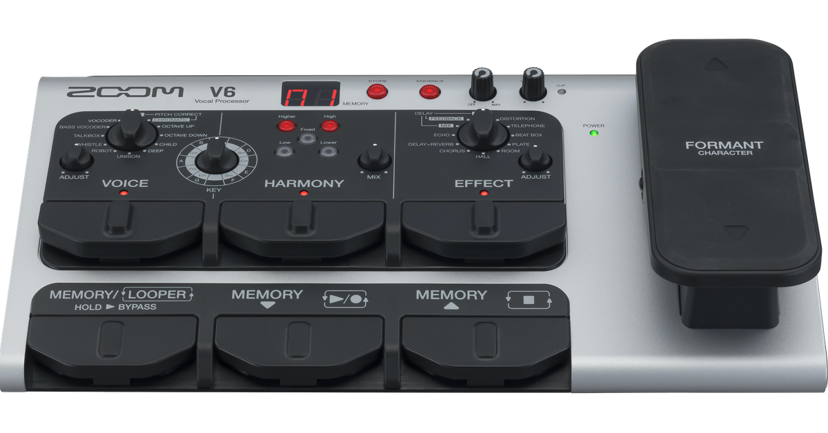 ZOOM V6 VOCAL PROCESSOR 本体のみ