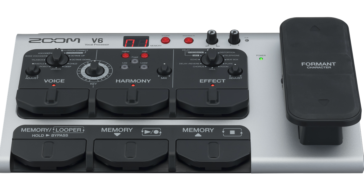 V6-SP Vocal Processor | Buy Now | ZOOM