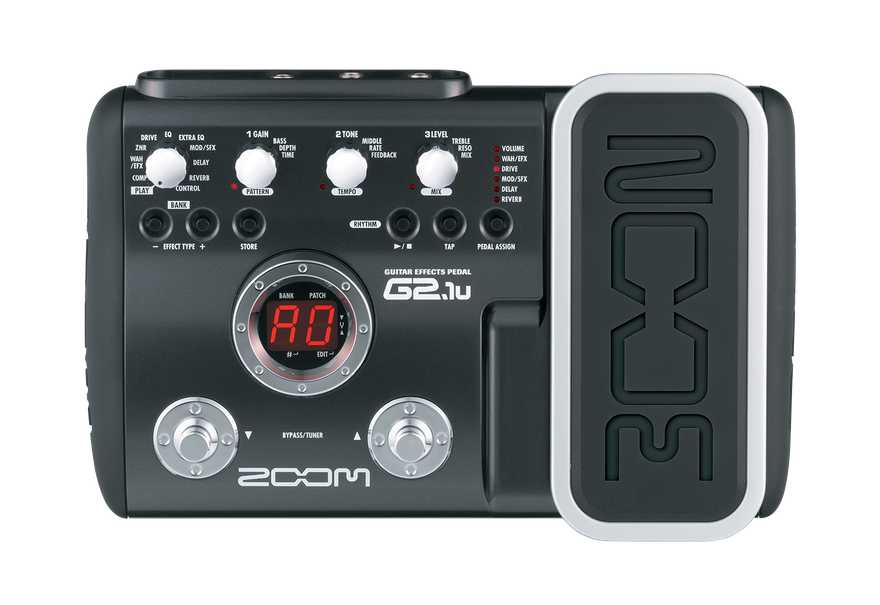 ZOOMのG2.1Nn！！ G2.1Nu Guitar Effects & USB Audio I/F Pedal | Zoom