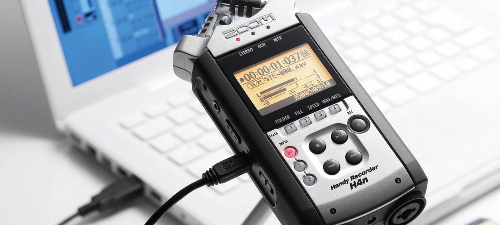ZOOM】【SDカード別売】ズーム『ハンディレコーダー』H4n 1週間