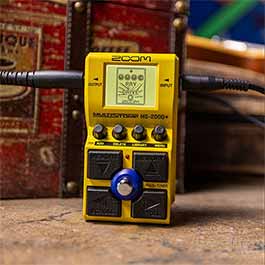 Yellow Zoom device plugged in